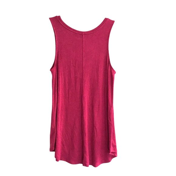 OLD NAVY- WOMENS PLUM LUXE FLOWY TOP SIZE SMALL - Picture 2 of 6